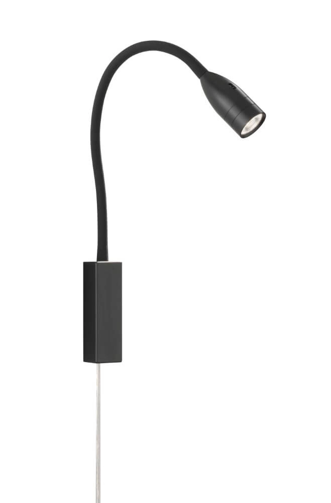 Lampe de lecture LED Sten noir Lampe de lecture LED Sten noir