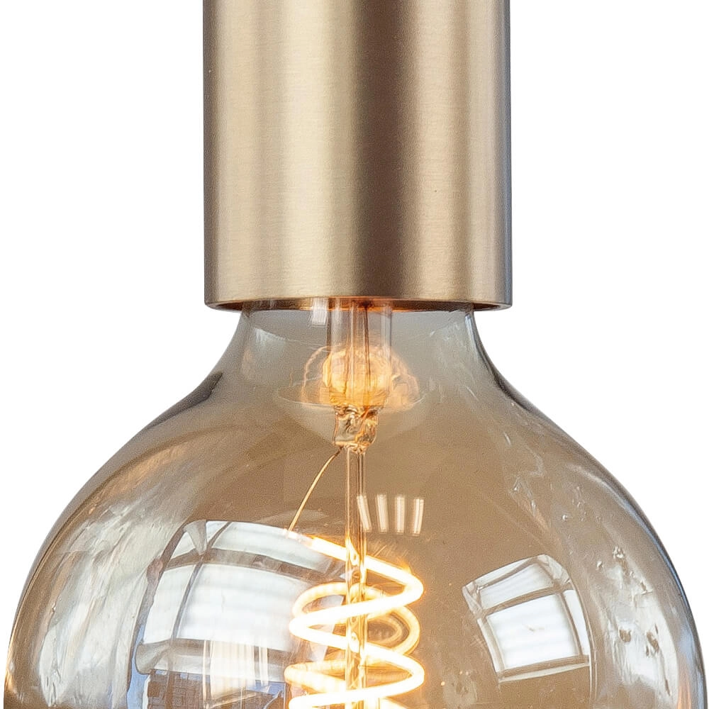 Pendule monophasé Perugia or mat - E27 Highlight 8718379047268