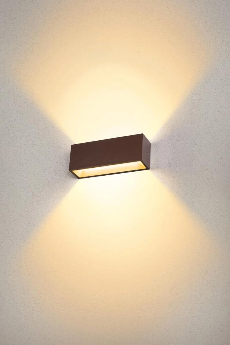 Spot mural LED Sitra L Rouiller SLV 4024163252539