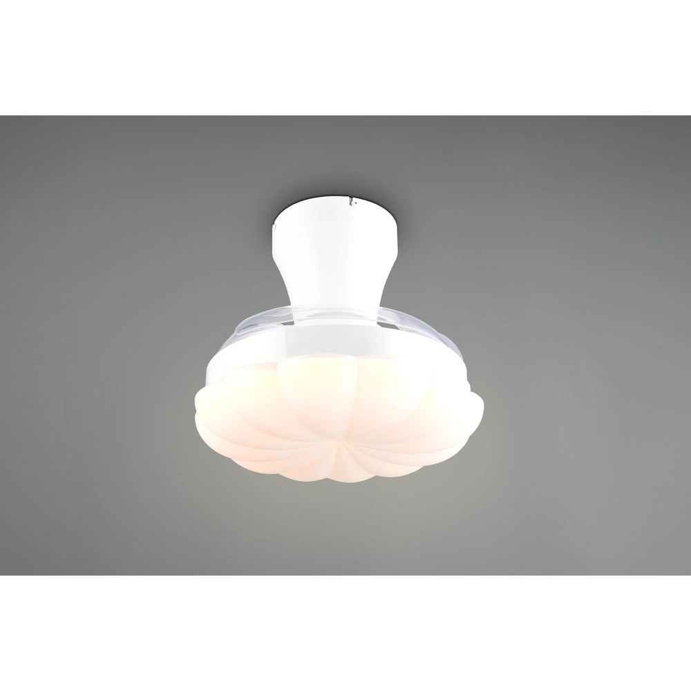 Ventilateur de plafond Boras blanc Ø 60cm Trio 4017807690514