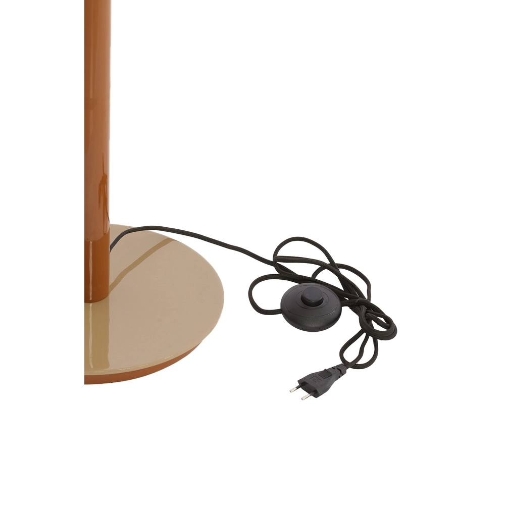 Lampe de pied en verre Marivet tons bruns Light & Living 8717807816322