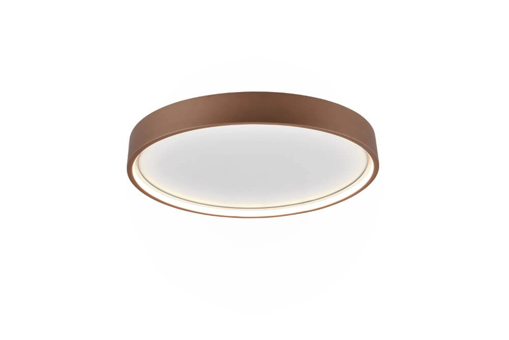 Plafonnier blanc avec marron Doha