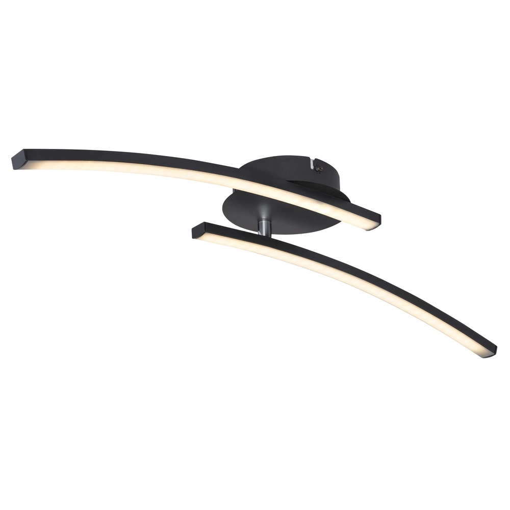 Lampe de plafond Tansy I Noir de conception Globo 9007371413591