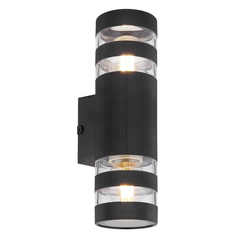 Lampe murale de conception Hayes Noir