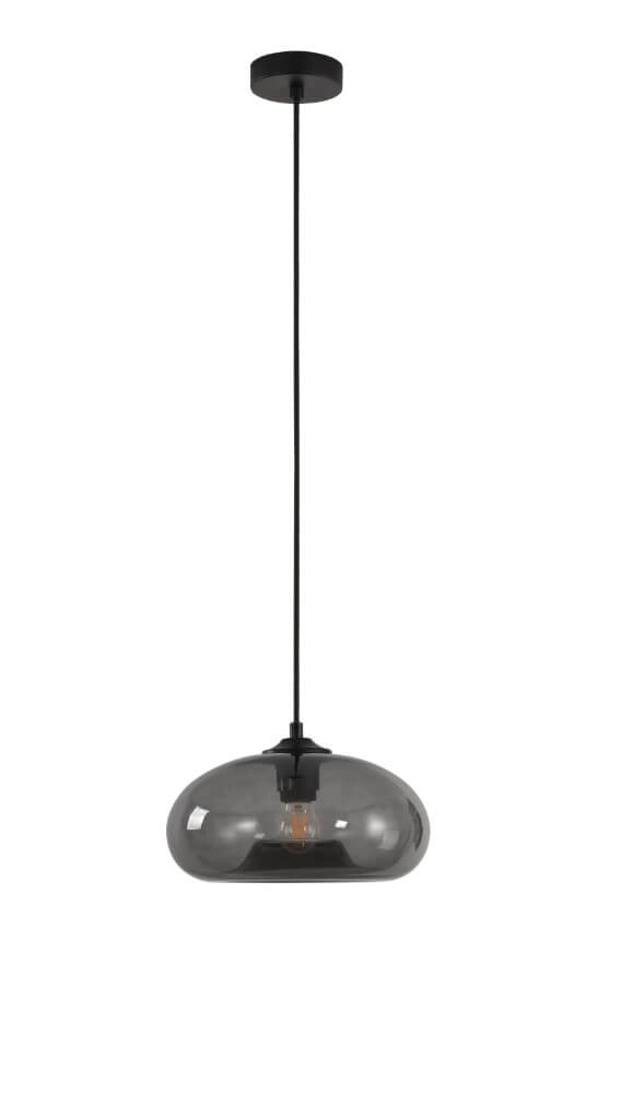 Lampe suspendue Paradise verre gris Artdelight 8719831737772