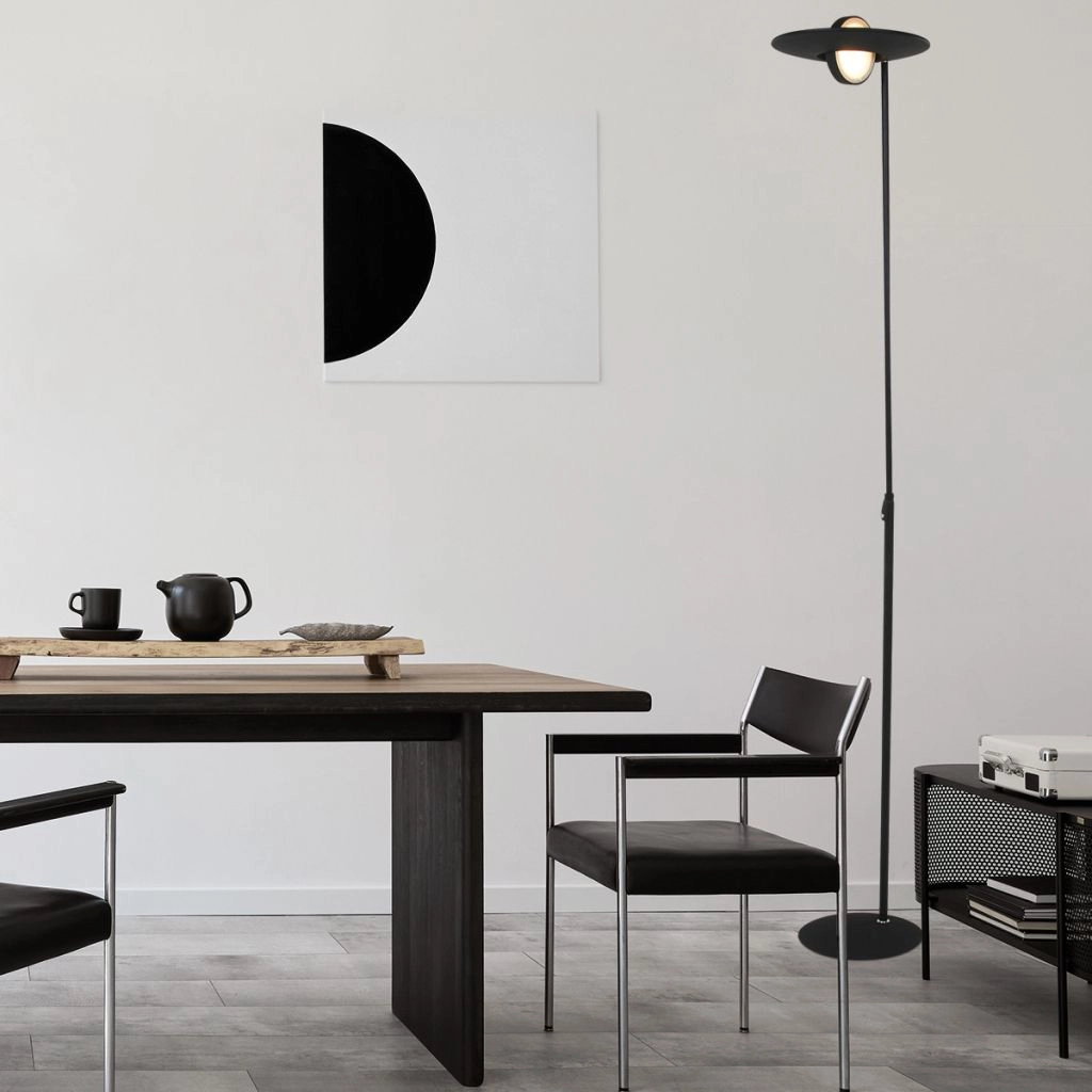 Lampadaire de conception Zenith Led Noir Steinhauer 8712746118551