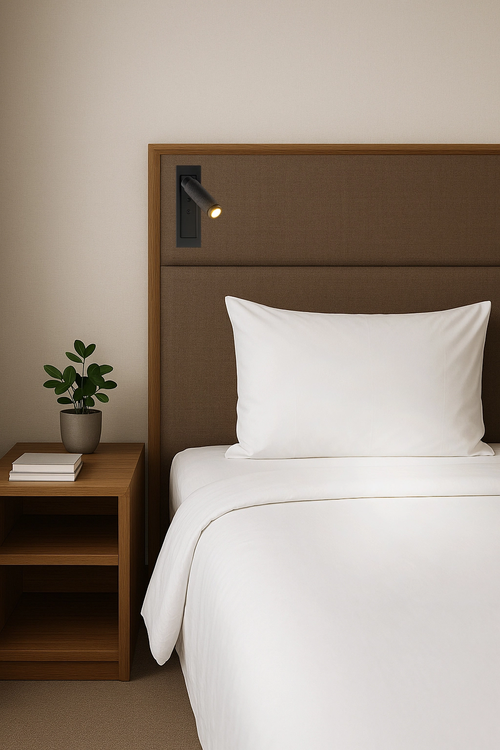 Lampe de chevet Kings Cross Noir intégré Lyora 5053423311913