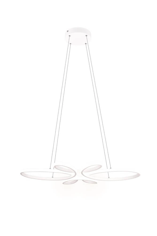 Lampe suspendue design Fly blanc Trio 4017807600919