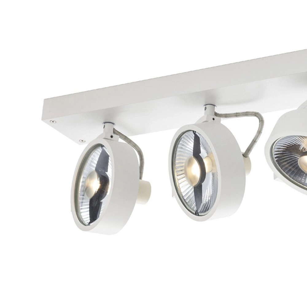 Spot de plafond Kalu 4 lumières blanc SLV 4024163222426