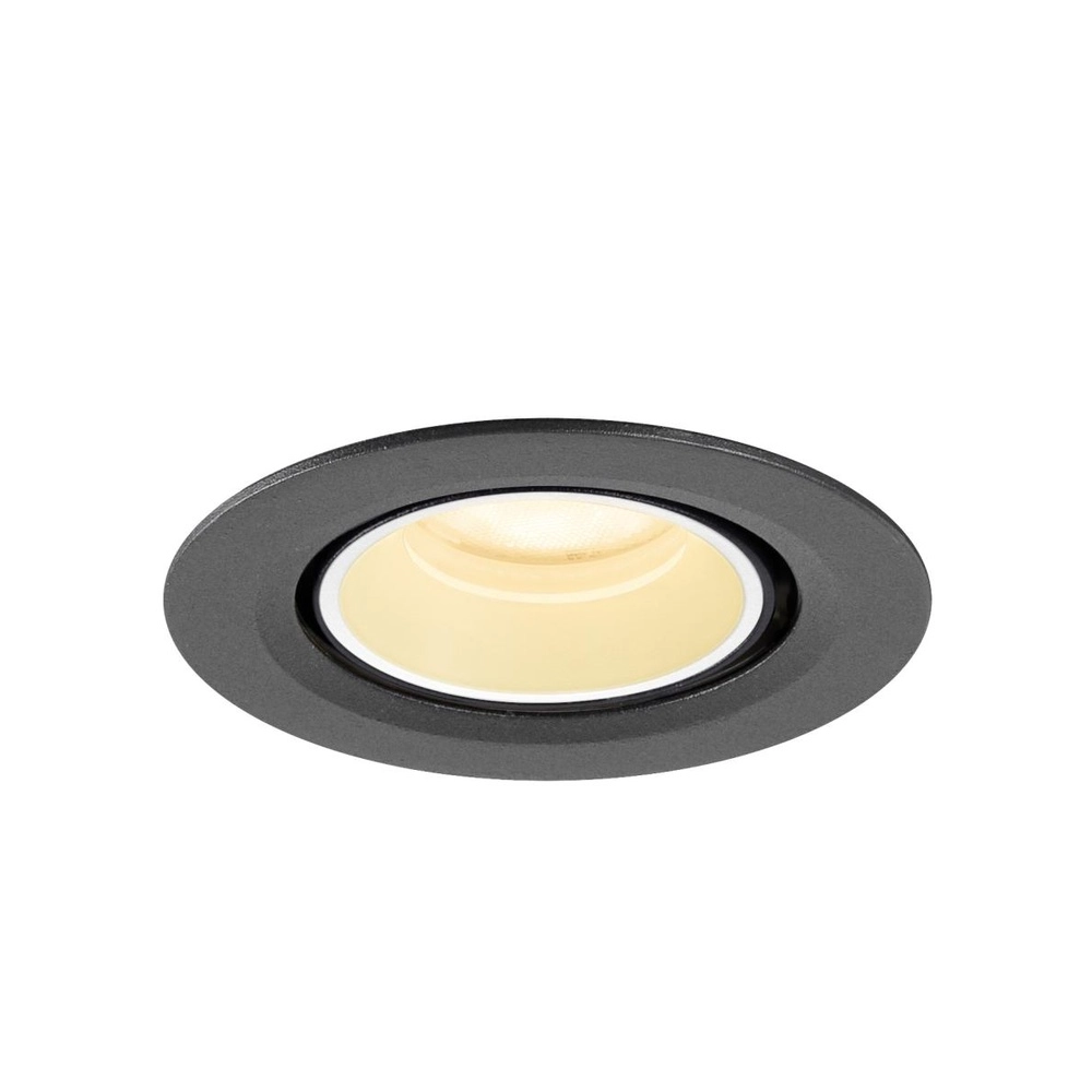Spot encastré Numinos Gimble XS noir/blanc 3000K - 55 deg SLV 4024163307031