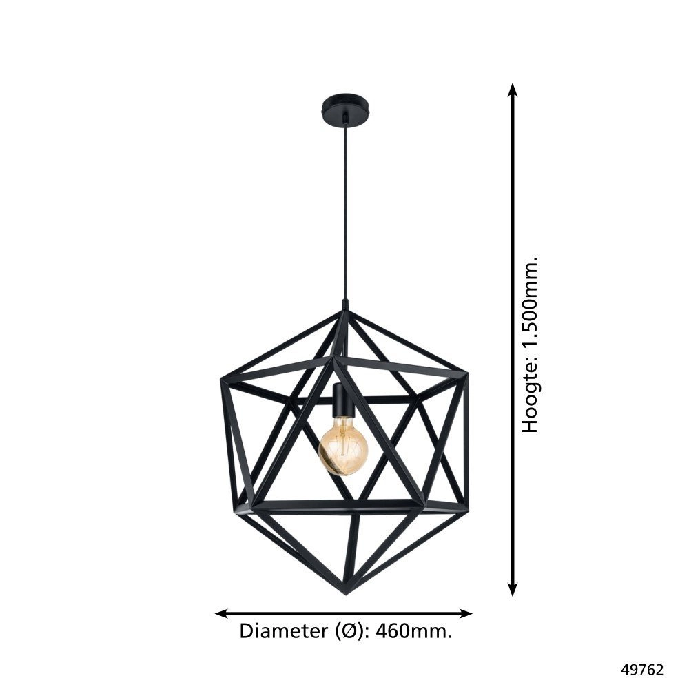 Lampe à suspension Embleton 46cm Eglo 9002759497620