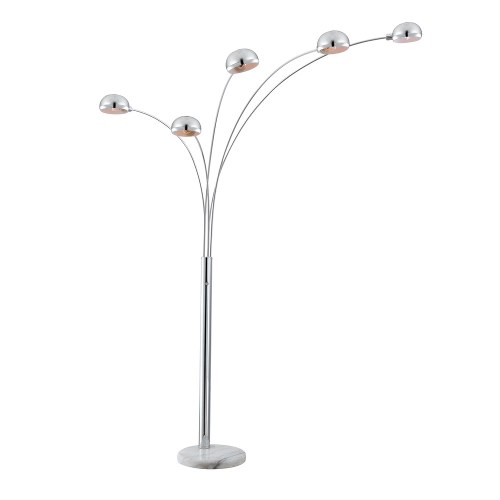 Lampe de pied Seymour Chrome