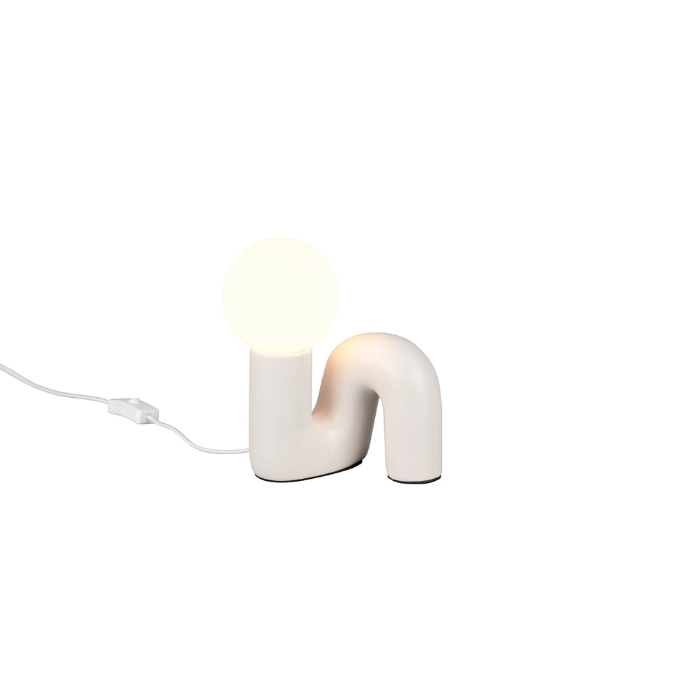 Lampe de table Quinn gris Trio 4017807682250