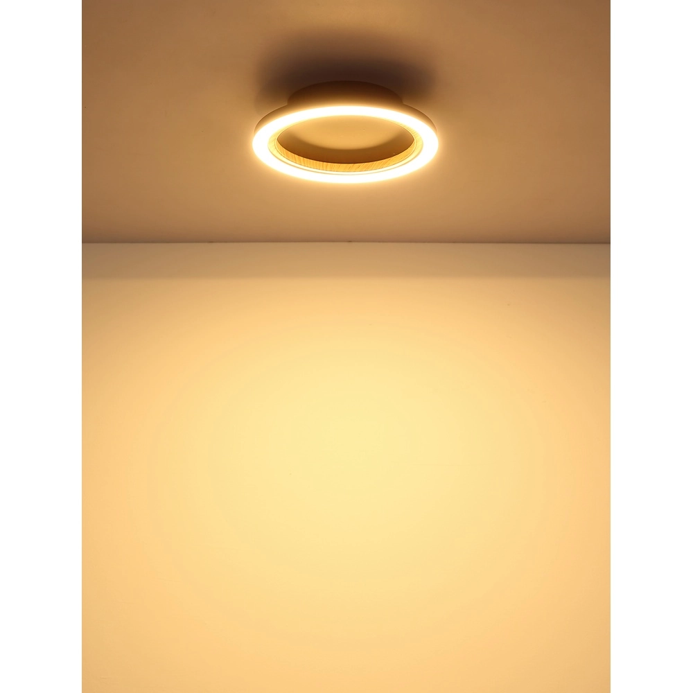 Lampe de plafond Dakari I Anneau unique noir Globo 9007371531783