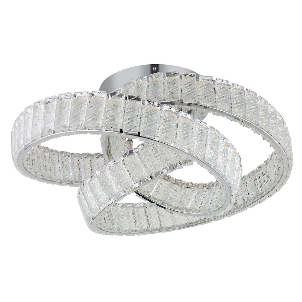 Enroulement de lampe de plafond Mucky Chrome Globo 9007371531530