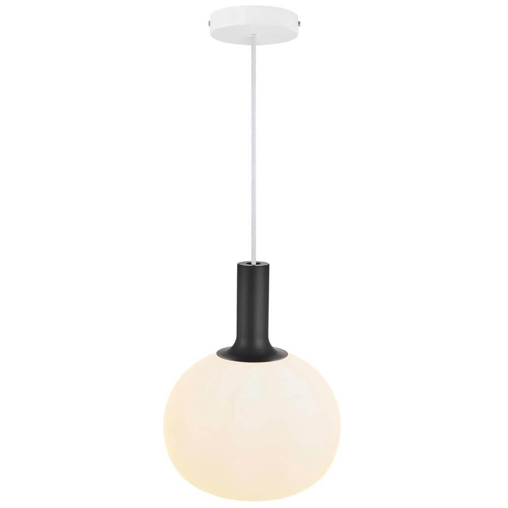 Suspension en verre Alton boule Ø 25cm blanc Nordlux 5701581413887