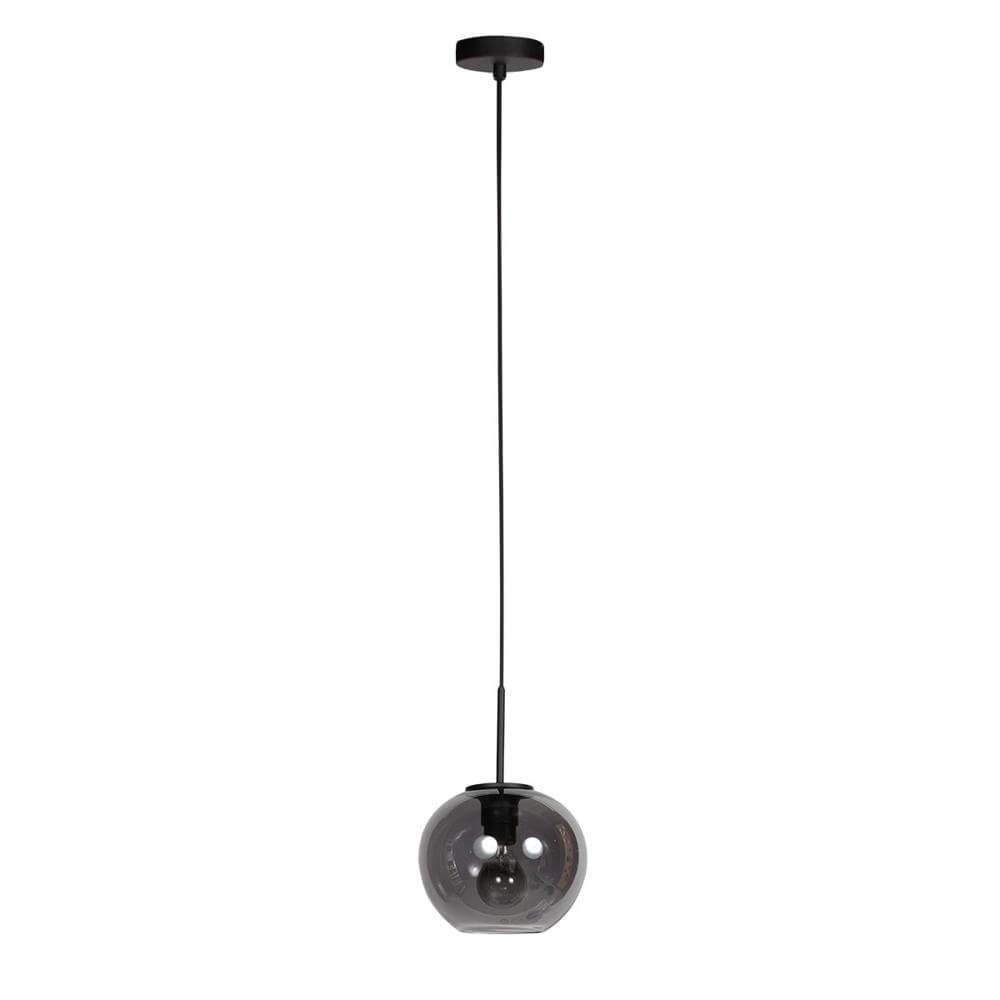 Suspension HaloSwap avec 1 boule de verre à fumée Ø 20cm Steinhauer 8712746179736