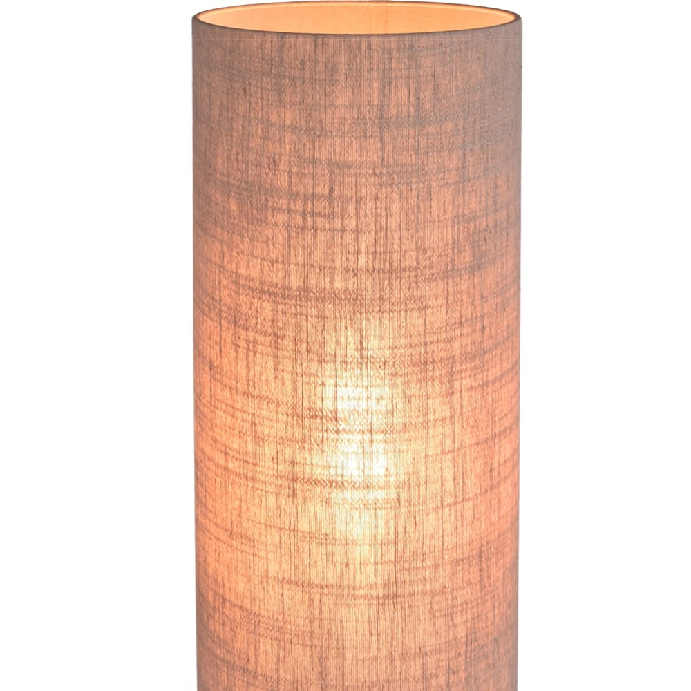 Lampe de table Lisbourg Terra beige avec teinte gris beige Masterlight