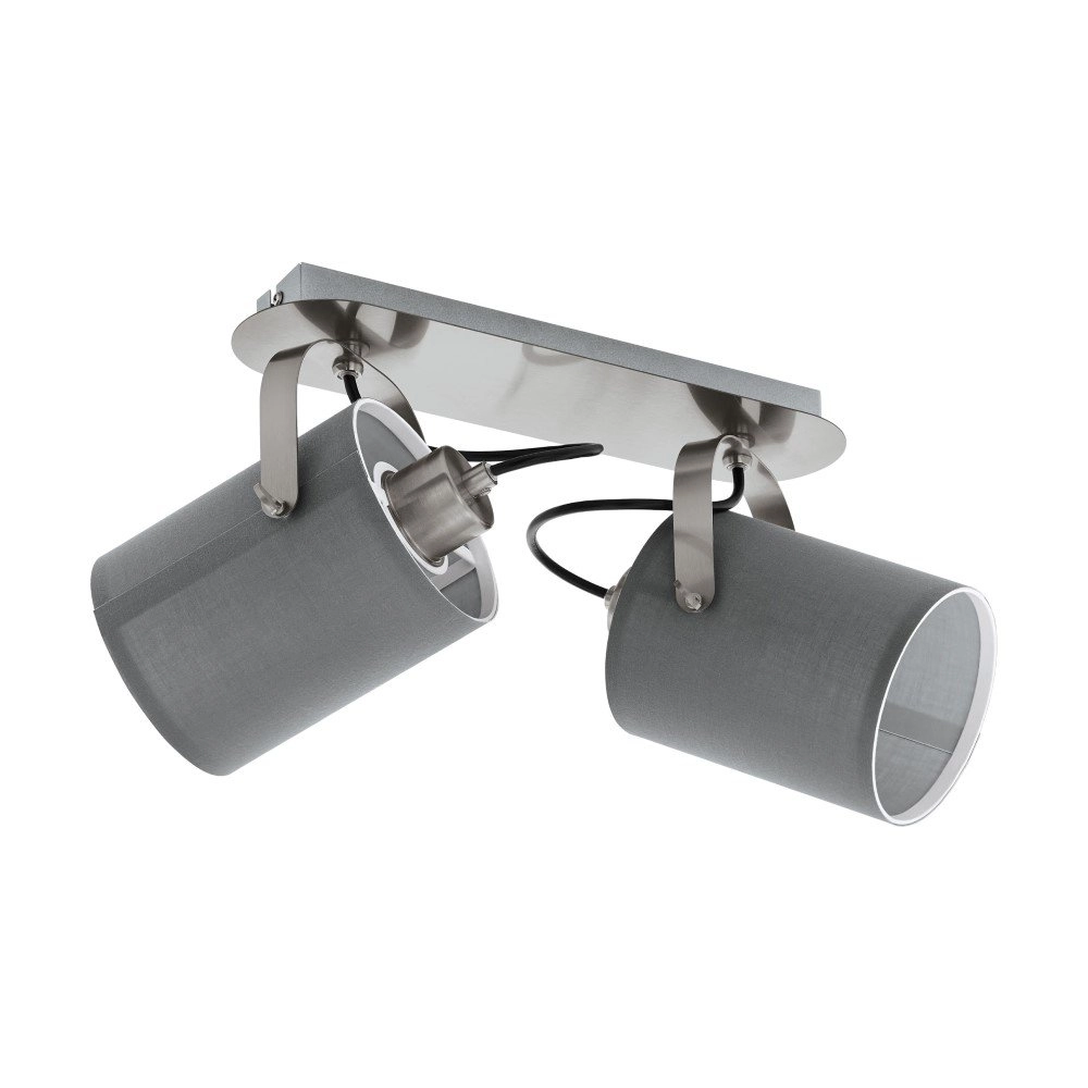 Spot de plafond design Villabate 2-gris clair
