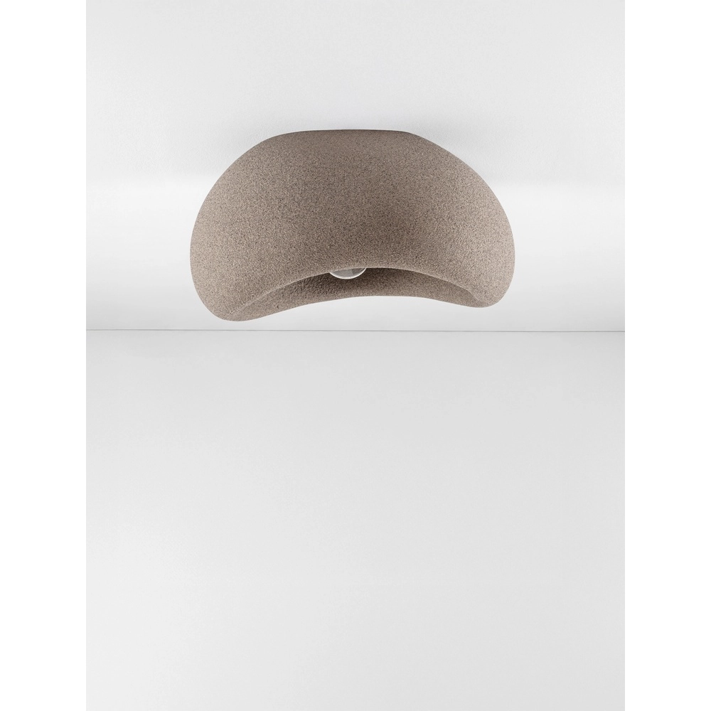 Plafonnier naturel Aere marron 40cm Lyora 5212017476760