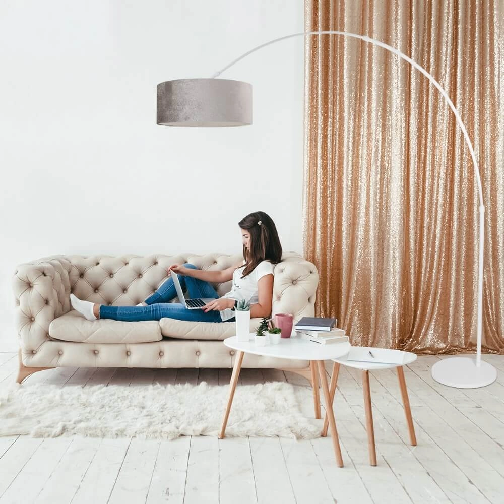 Lampe à arc en velours Sparkled Steinhauer 8712746152357