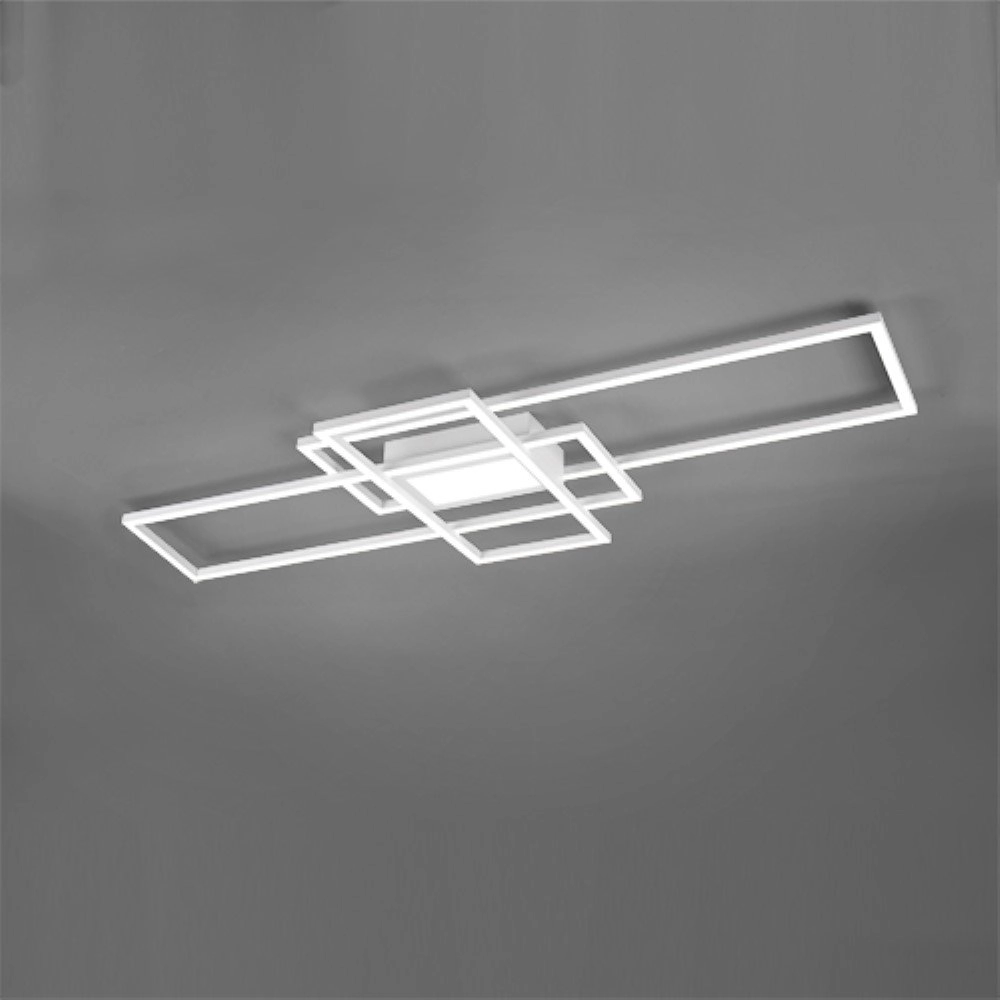 Plafonnier moderne Irvine blanc Trio 4017807452204