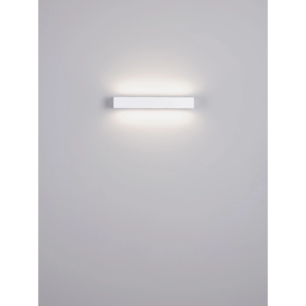 Lampe murale élégante Lane blanc 36cm - 28W Lyora 5212017496799