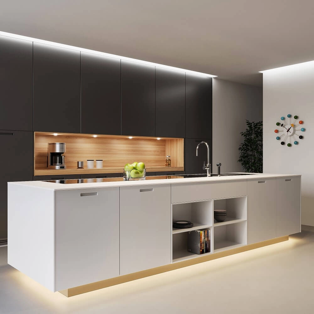 Bande LED Gaming Chip noir Trio 4017807577365