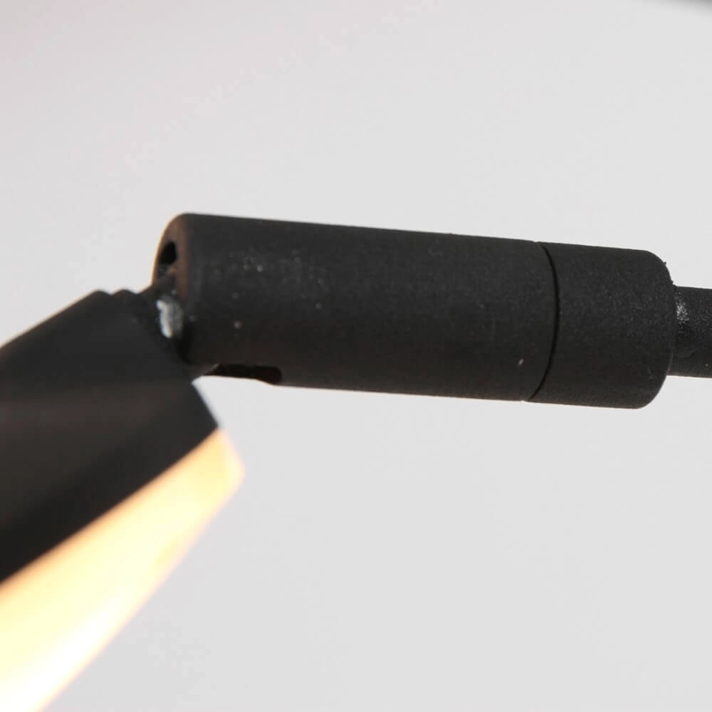 Lampe de lecture LED Synna noir Steinhauer 8712746153026