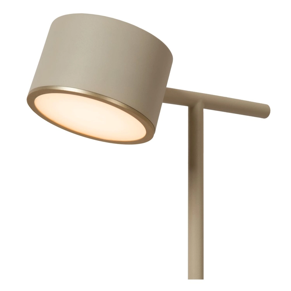 Lampe de pied Gian brun sable Lucide 5411212421142