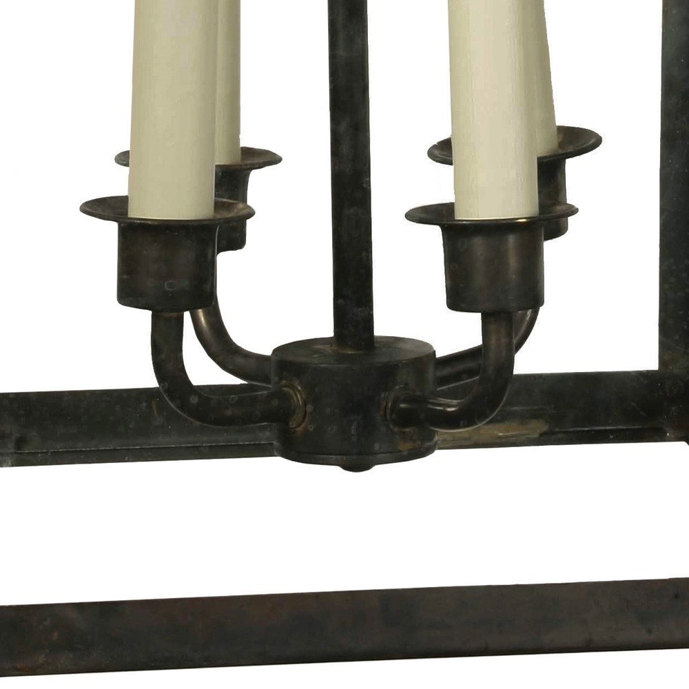 Lampe suspendue rurale Strathmore L cuivre antique (ant) Limehouse