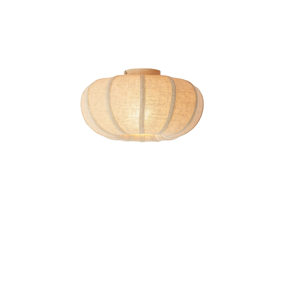 Lampe de plafond Japandi Zosia Ø 40cm - naturel - 1x E27 Light & Living 8717807831820