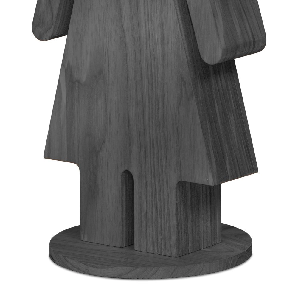 Lampe de chevet en bois Eve Grey ETH 8719075185216