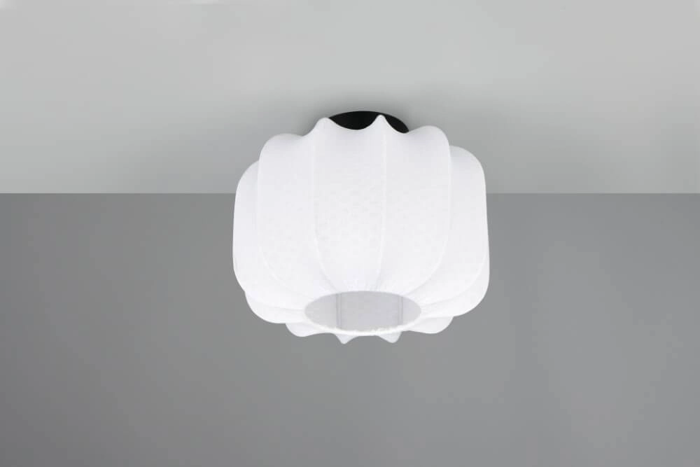 Plafonnier design blanc Madleine Ø 25cm Trio 4017807638240