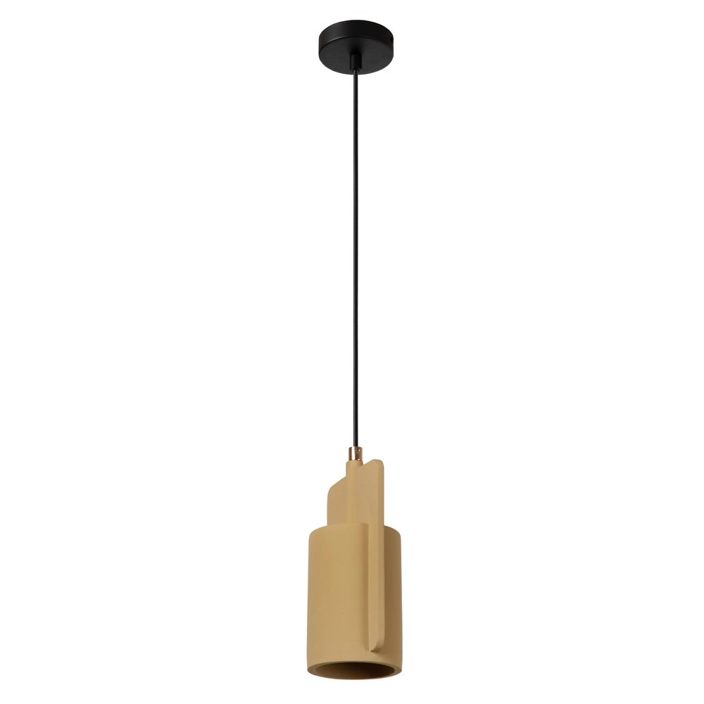 Lampe pendante de conception Ninja jaune