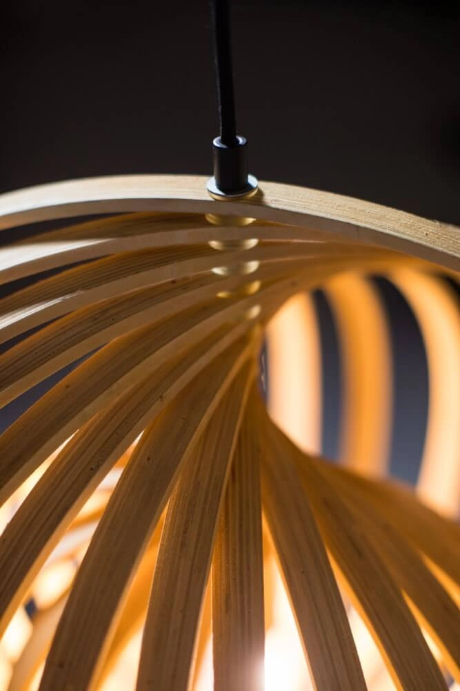 Lampe suspendue en bois Woody Ø 59 cm ETH 8720195305330