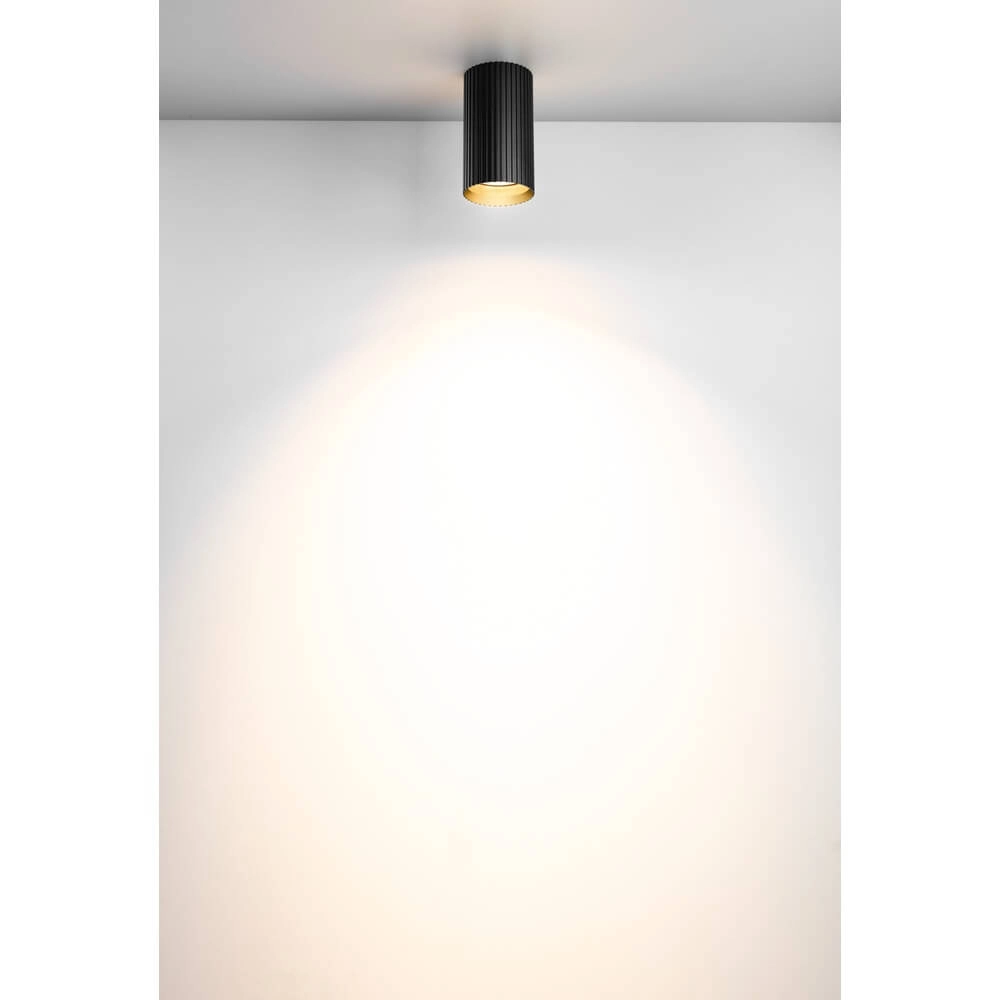 Spot simple en saillie Onis noir Lyora 4255805301951