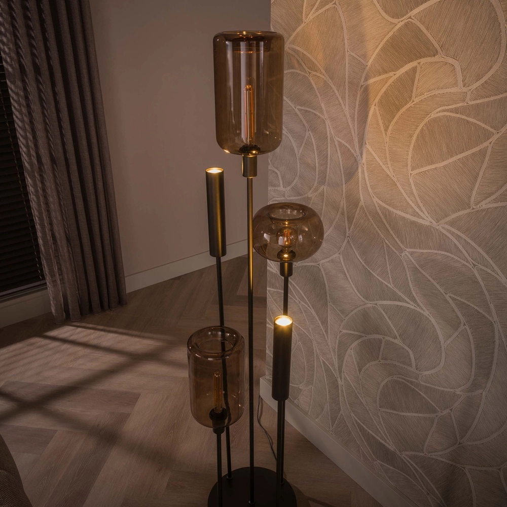 Lampadaire de conception Serene Sienna Brown Lyora 8716803514775