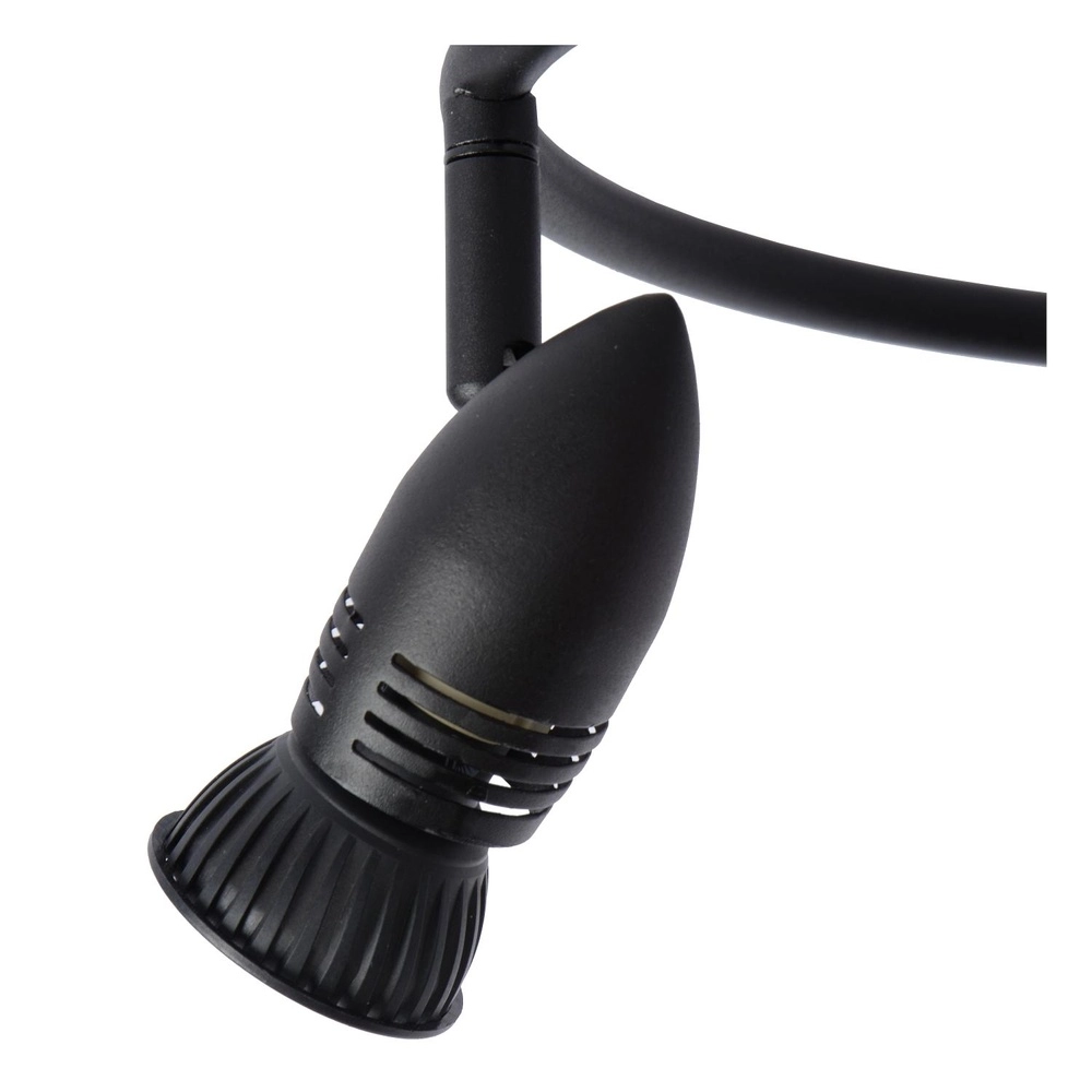 Projecteur de plafond Caro Noir à 3 lumières Lucide 5411212134240