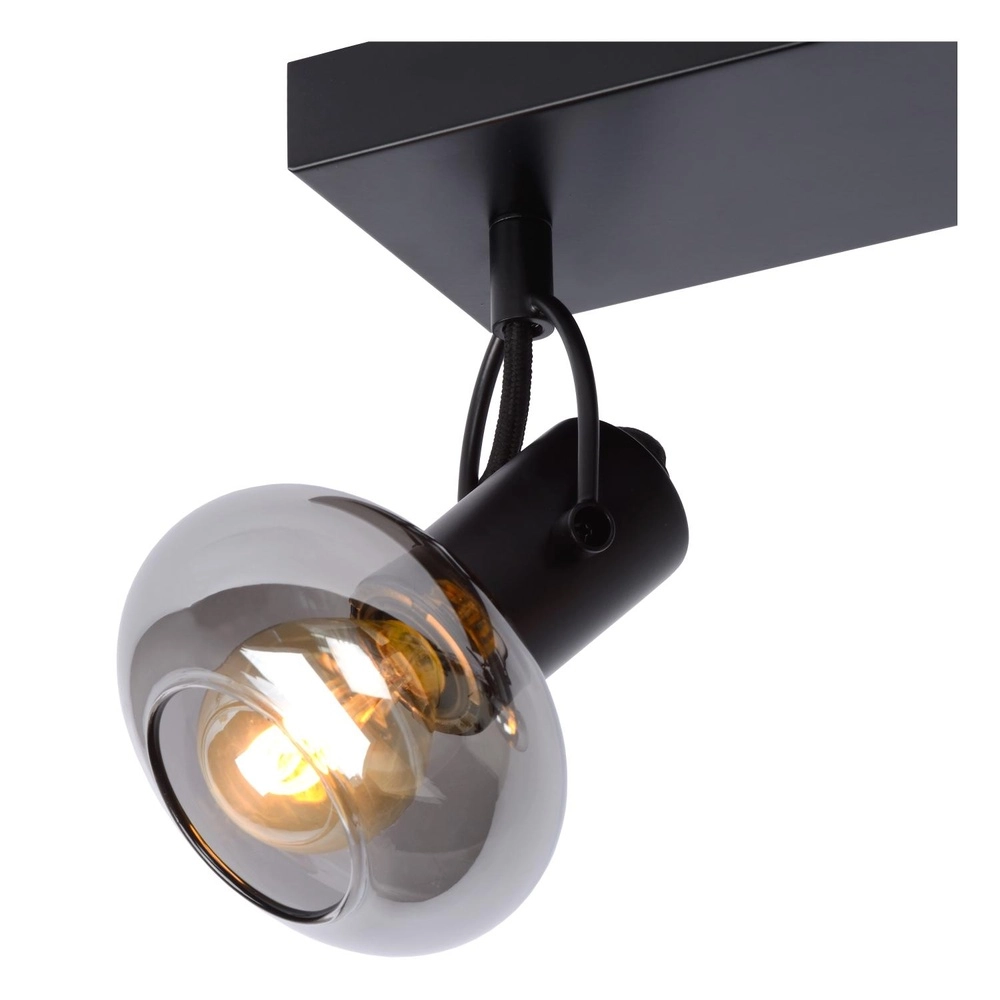 Lampe de plafond Madee Noir à 3 lumières Lucide 5411212176790