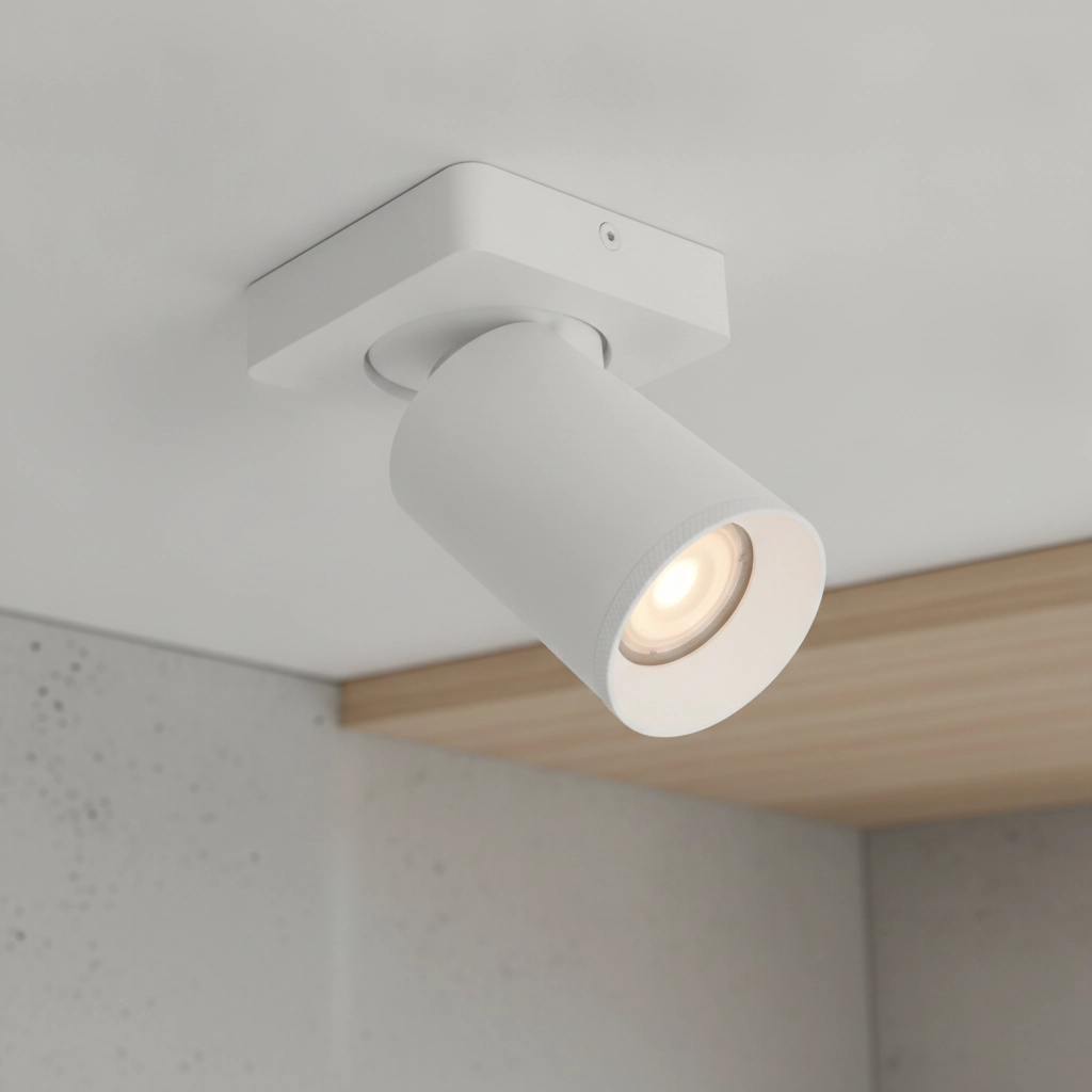 Plafonnier Mega 1 blanc clair