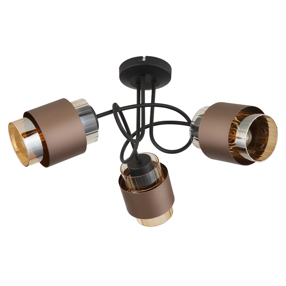 Lampe de plafond Milley 3-lumière Globo 9007371586349