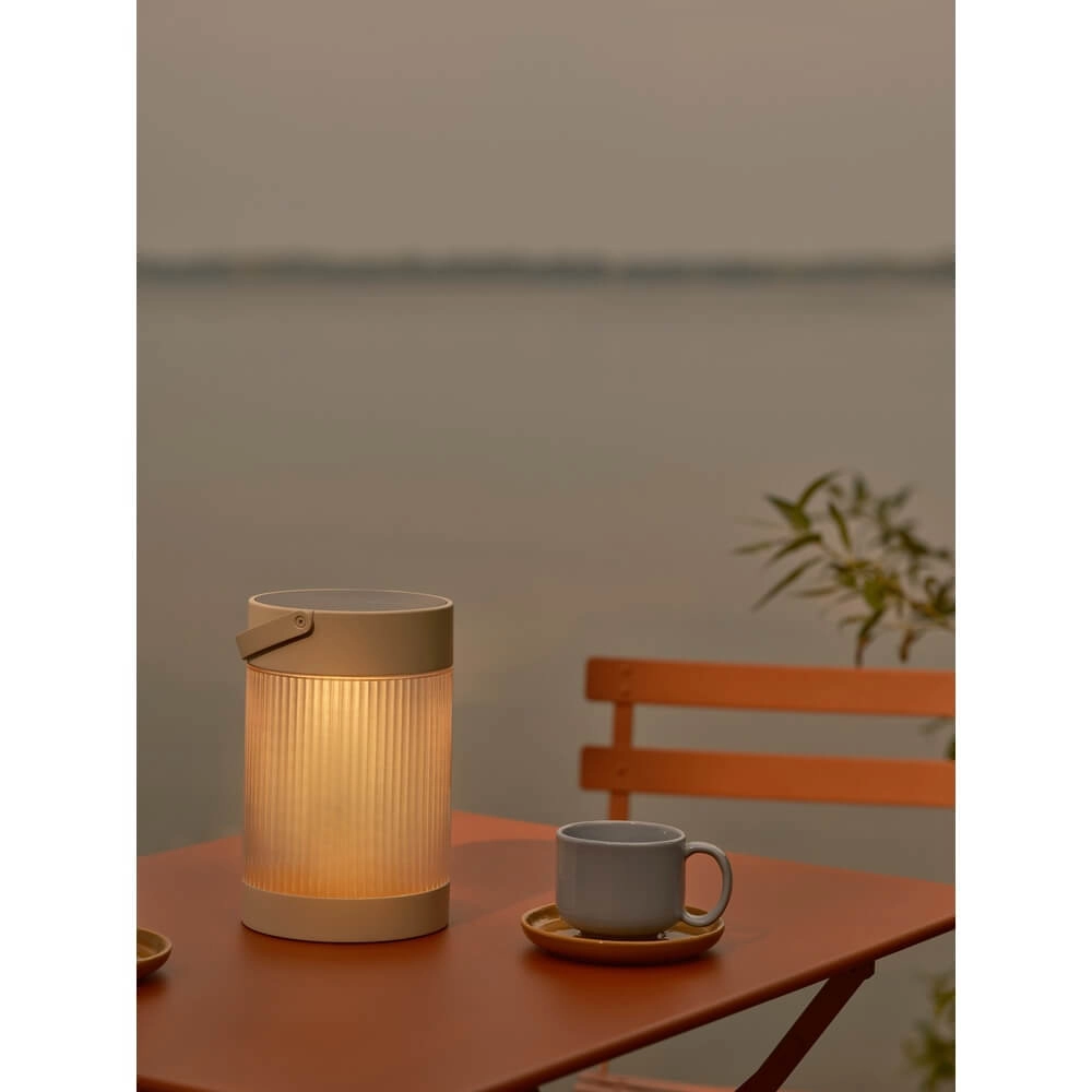 Lampe de table Coupar Sable Brun Solaire Nordlux 5704924023453