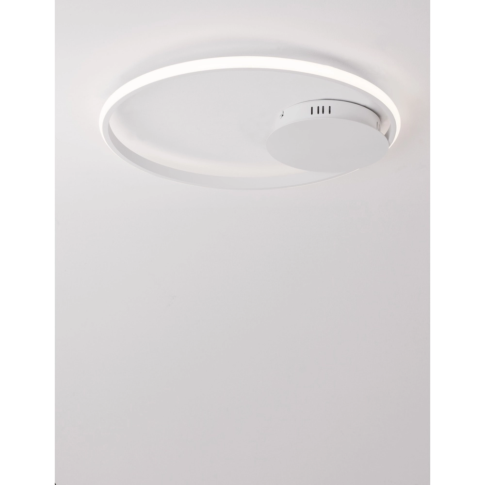 Plafonnier rond Fuline blanc Ø 50cm Plafonnier rond Fuline blanc Ø 50cm