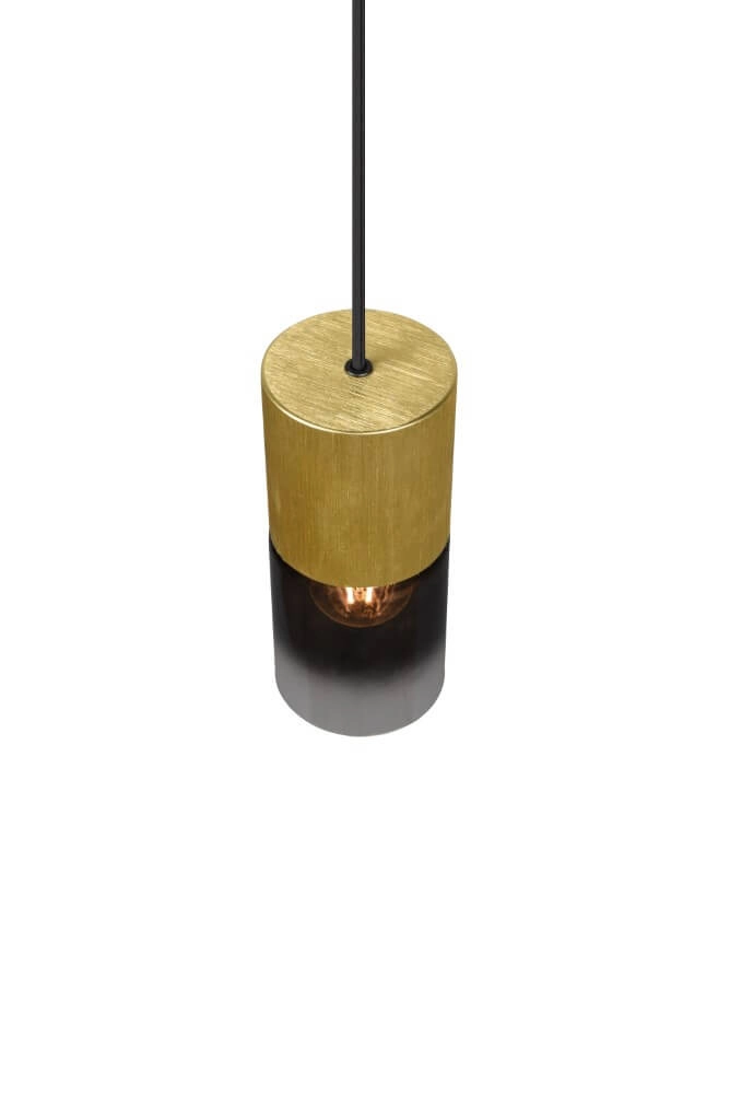 Lampe suspendue Robin pendentif bois avec noir Trio 4017807507478