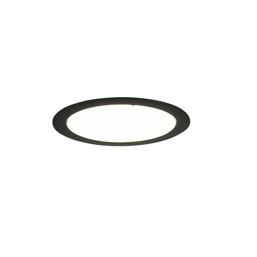 Projecteur encastré Ural noir Ø 29,4cm Trio 4017807711486