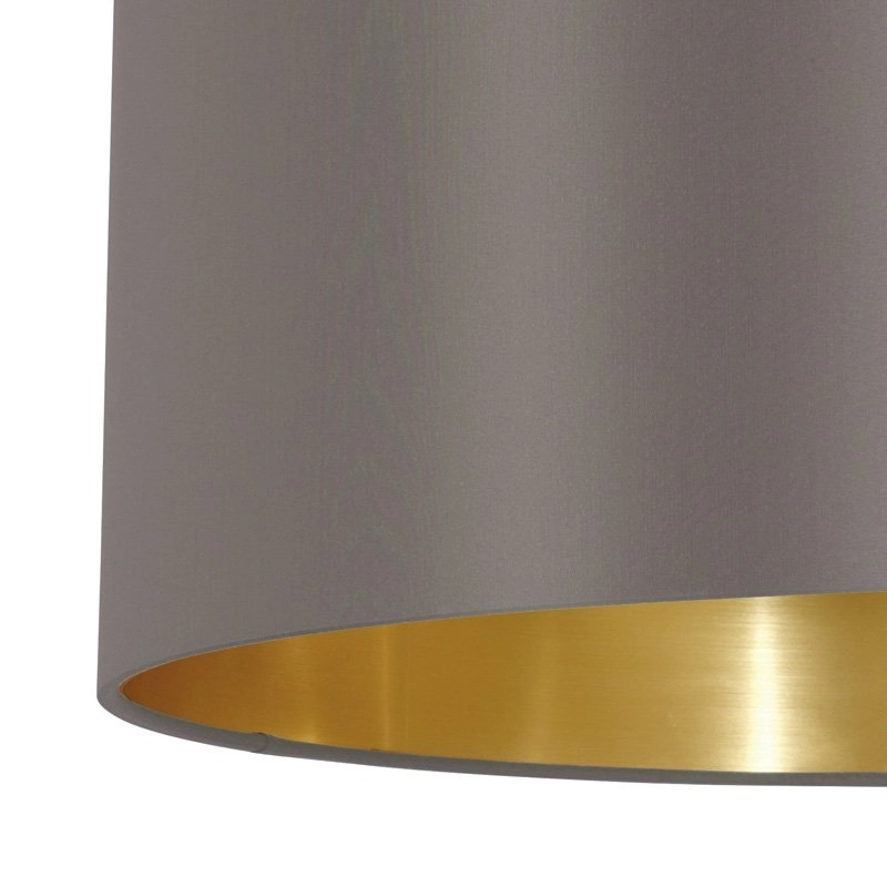 Lampe à suspension Maserlo Cappucino 53cm avec or Eglo 9002759316082