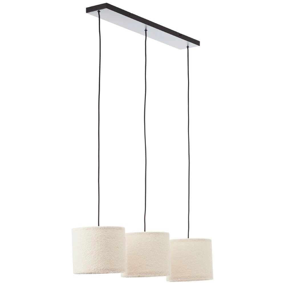 Lampe à suspension crème Teddy Ø45cm Brilliant 4004353447273