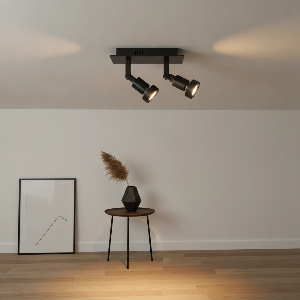 Spot noir en surface Tech 2 lumières