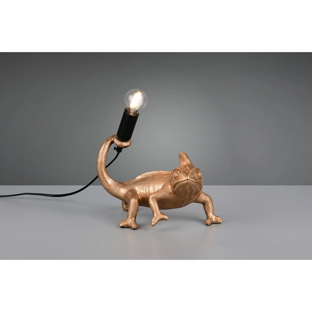 Lampe de table Crawly Lézard Or Trio 4017807668124